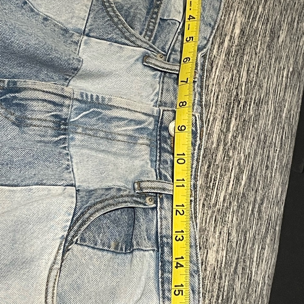 32x30 Bershka Checker Patterned Jeans